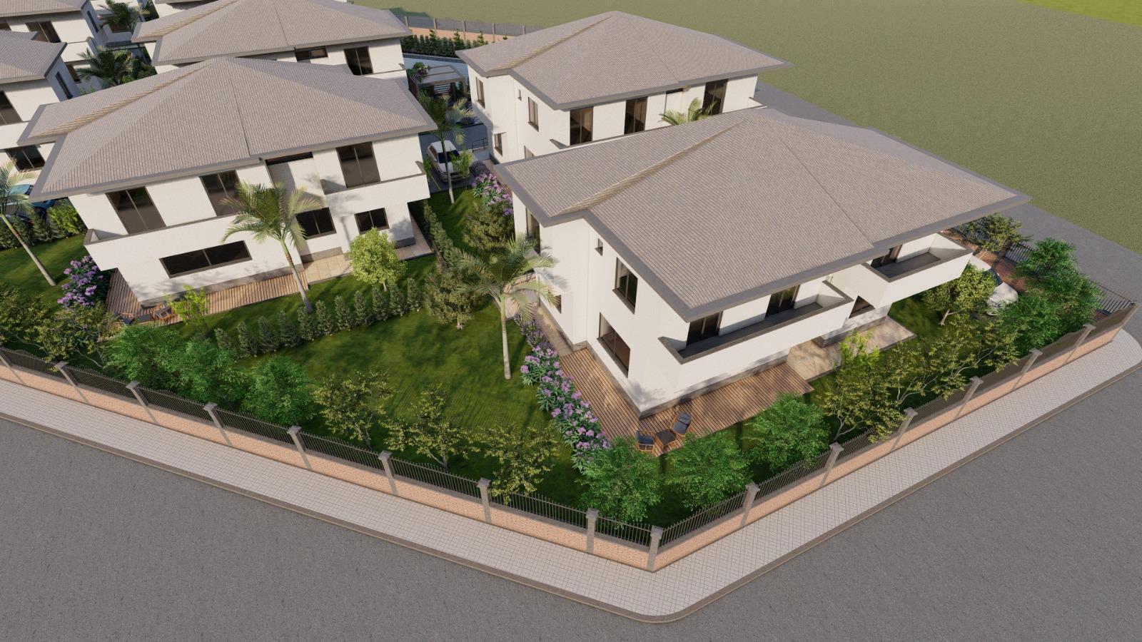 Açısal İnşaat Konak 18 Villa Bahçe Tasarımı